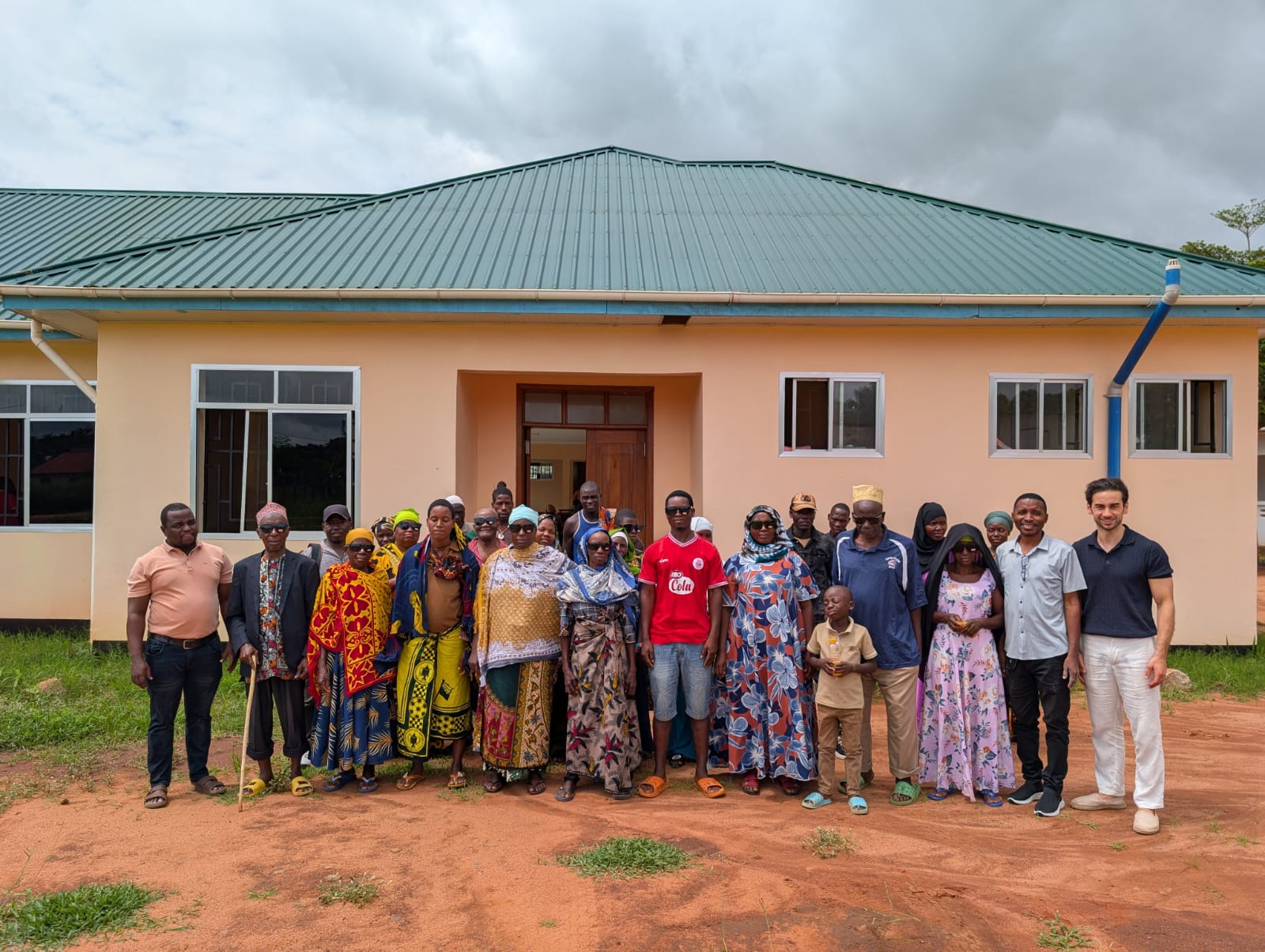 Blood donation and check-up at Nangoo village.